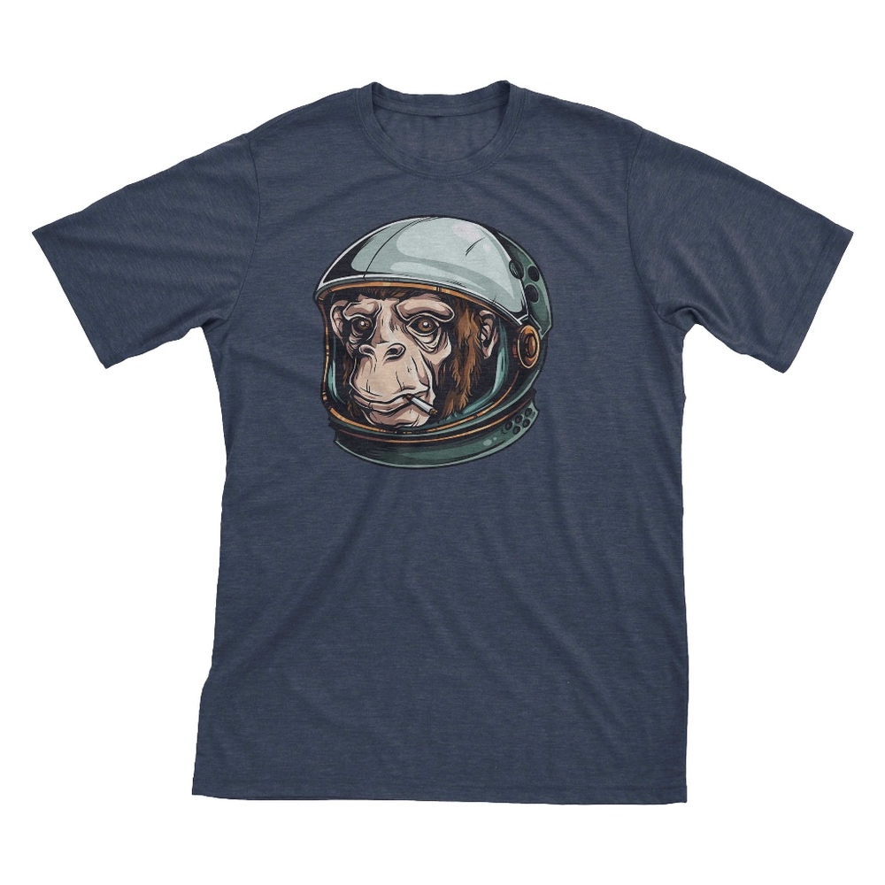 Custom Trendy Unisex Monkey Space Chimp
